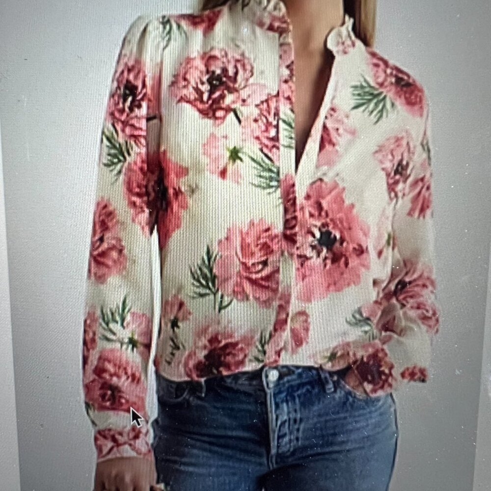 EXPRESS Relaxed Portofino Top NWT Size S